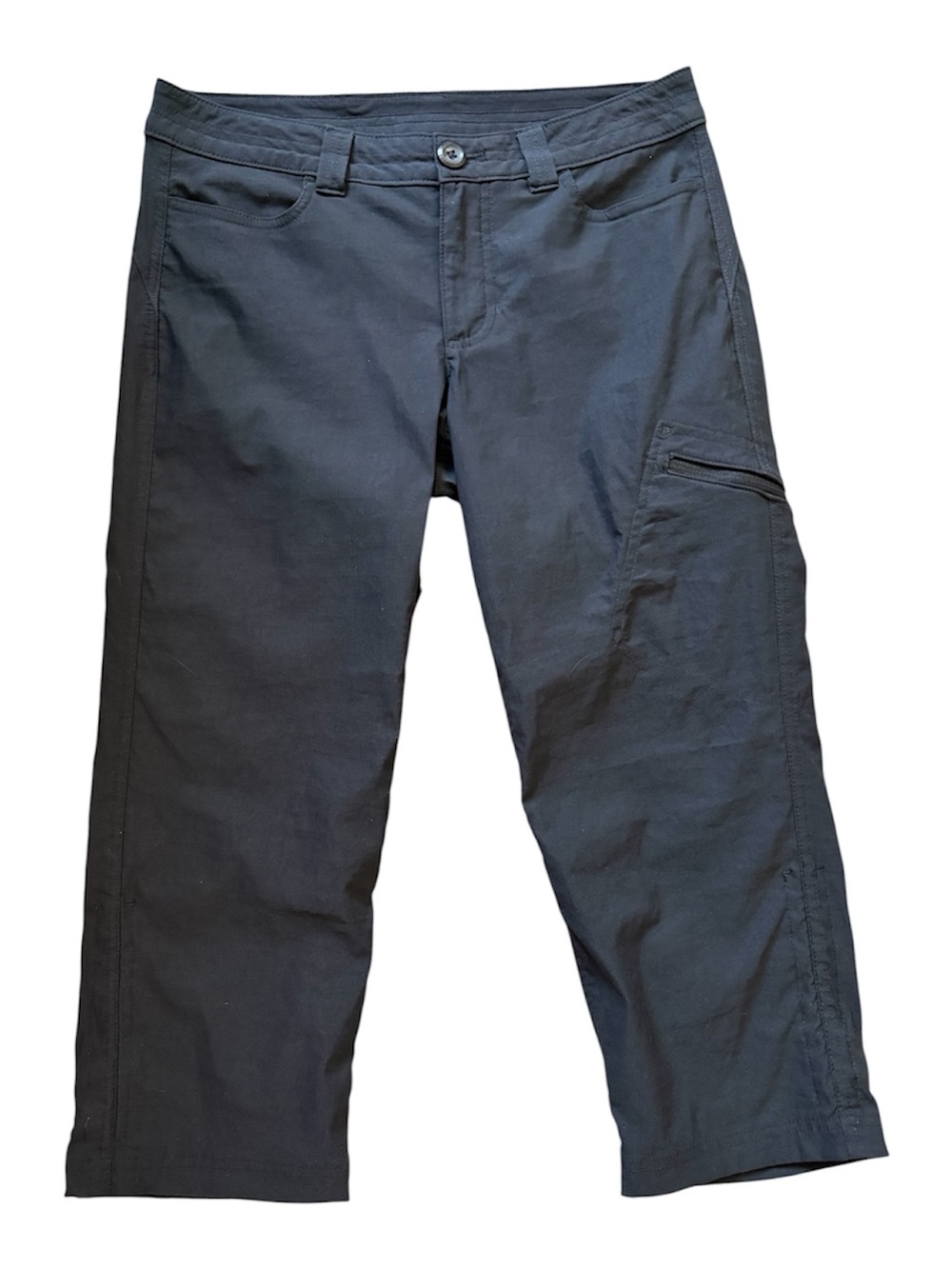 Eddie Bauer Black Outdoor Hiking Capri Pants Size 4